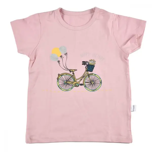 Bibaby T-Shirt Bimboo Holiday Pembe