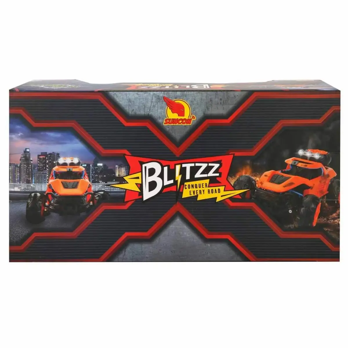 Suncon Blitzz USB Şarjlı Işıklı Uzaktan Kumandalı Araba 32 cm 1:14 