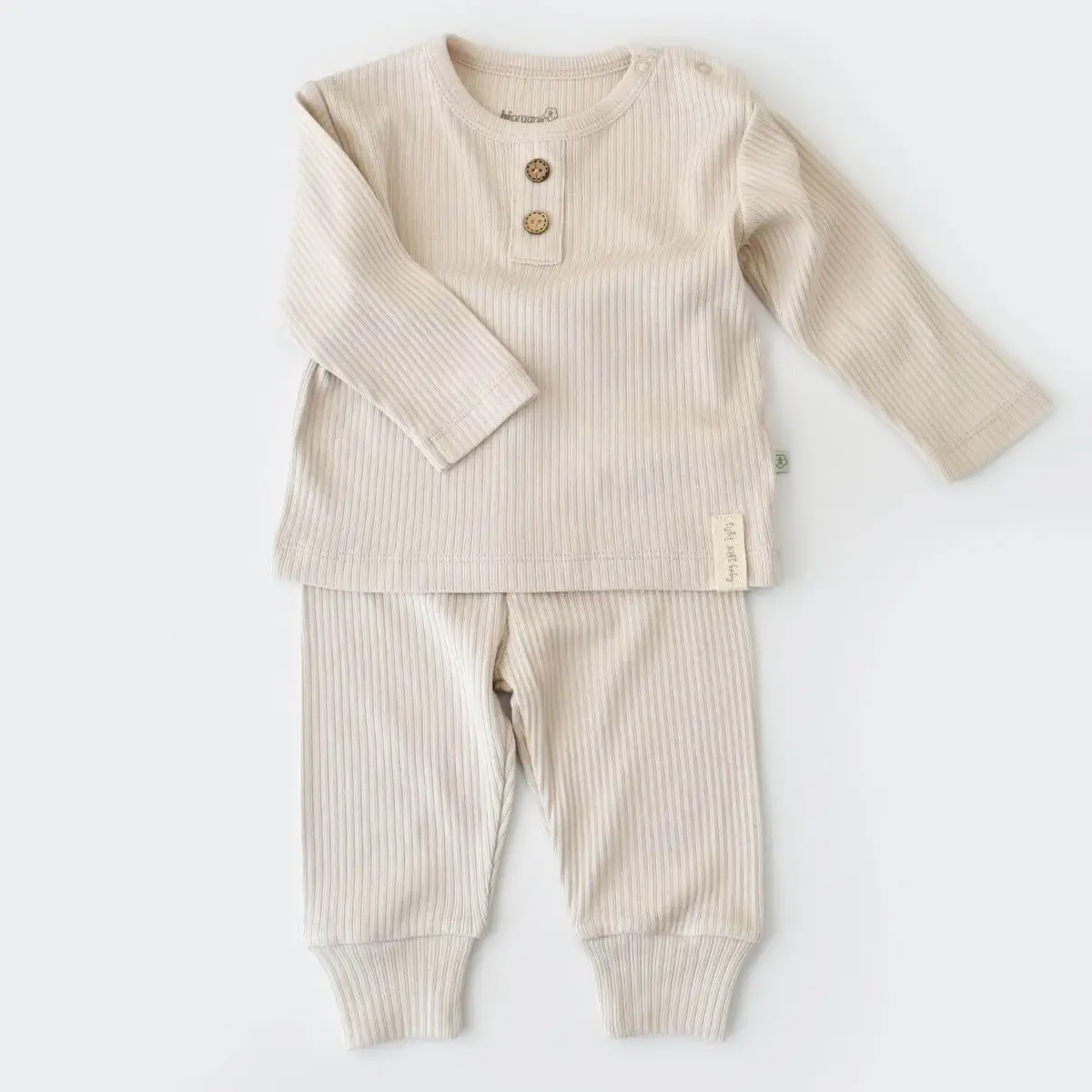 Bibaby Organik 2li Takım Soft Modal Bej Bibaby Organik 2li Takım Soft Modal Bej