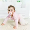 Babyjem Emzik Tutacağı Desenli Mavi Kurdele