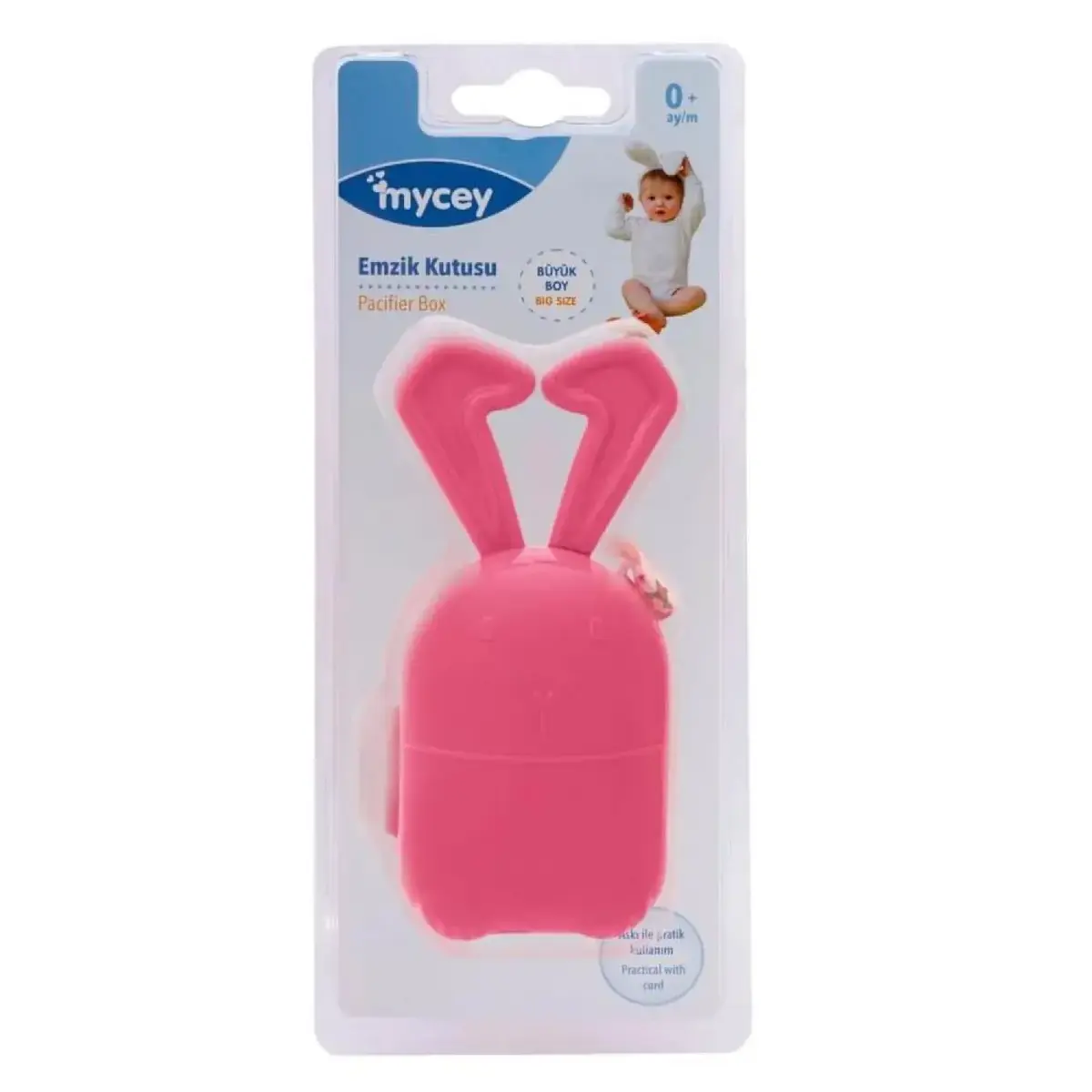 Mycey Emzik Saklama Kutusu Pembe