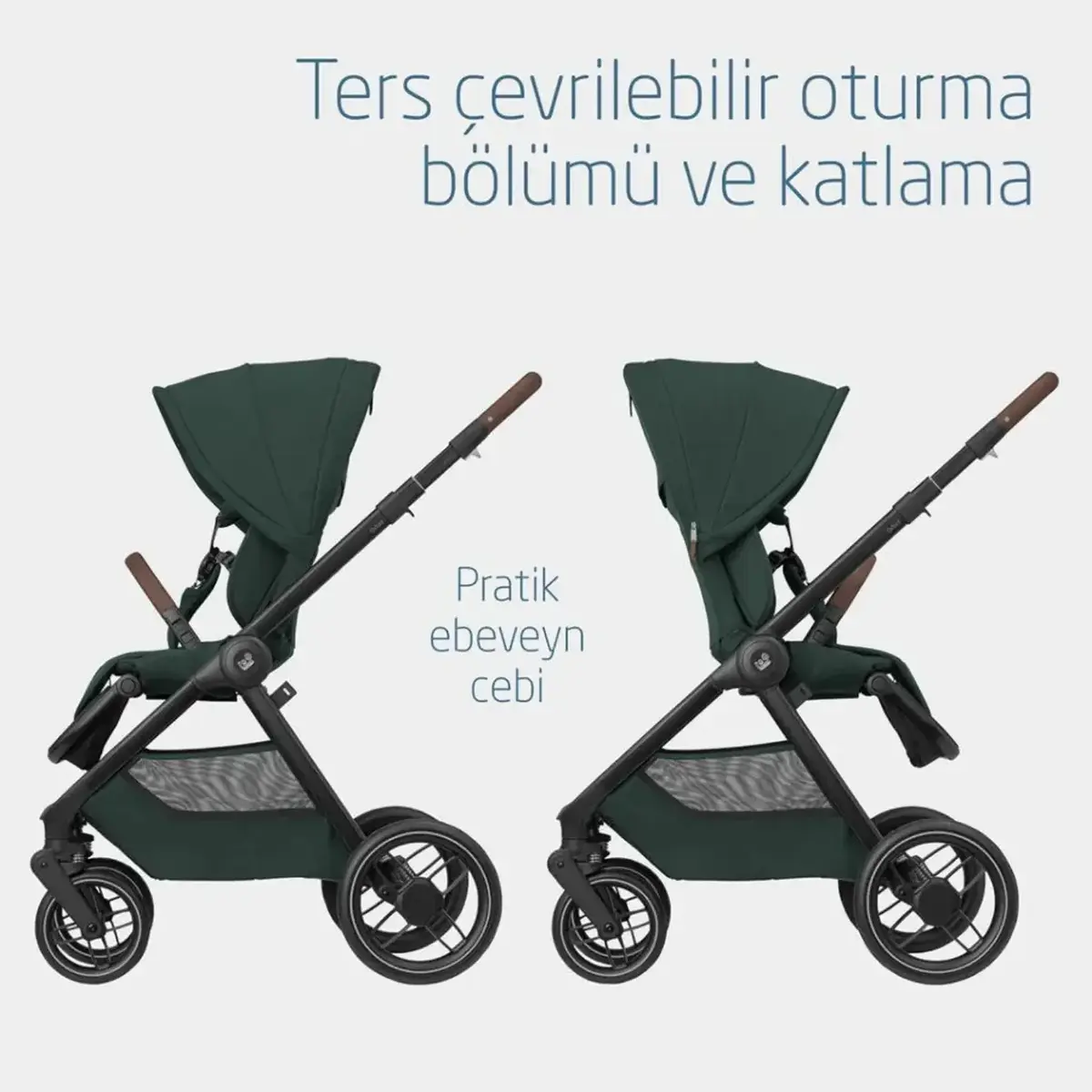Maxi-Cosi Oxford Bebek Arabası Twillic Green