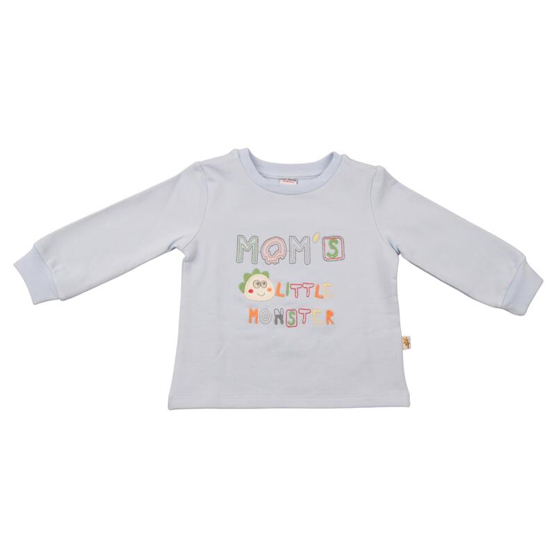 Mini Damla Sweatshirt Dinazor Mavi