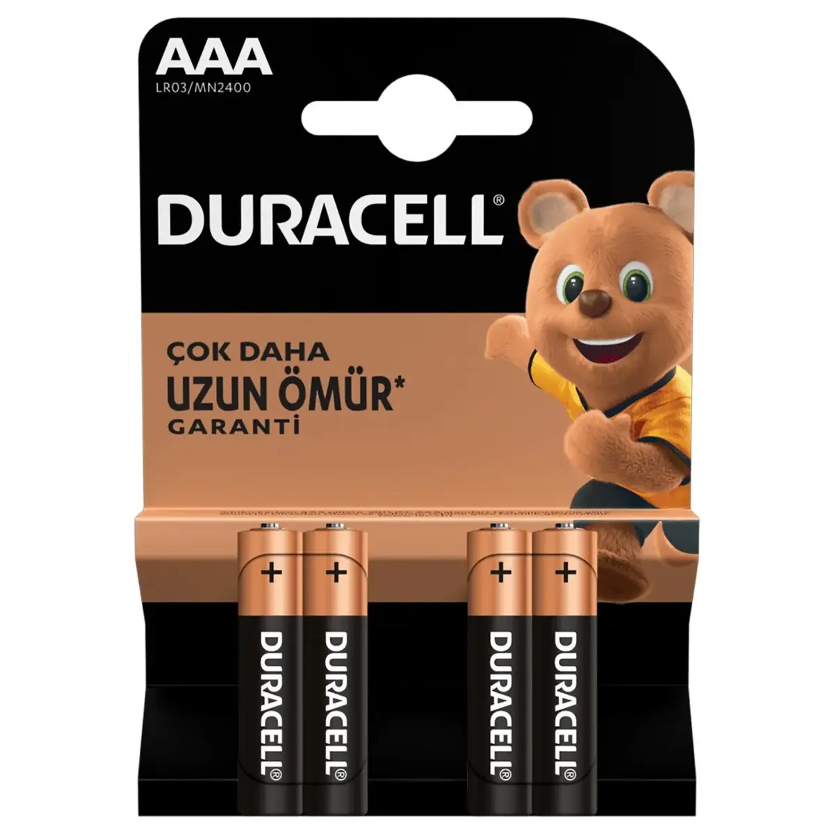 Duracell AAA İnce Kalem Pil 4 Lü