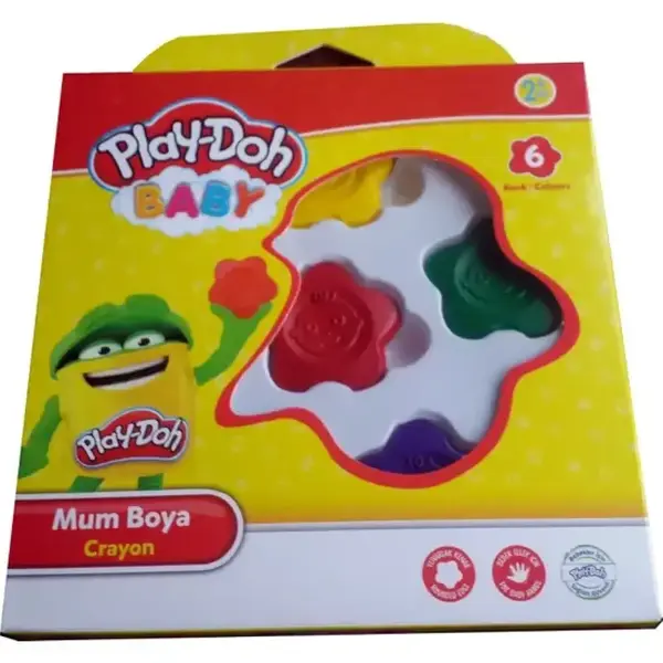 Play-Doh Baby Mum Boya 6 Renk