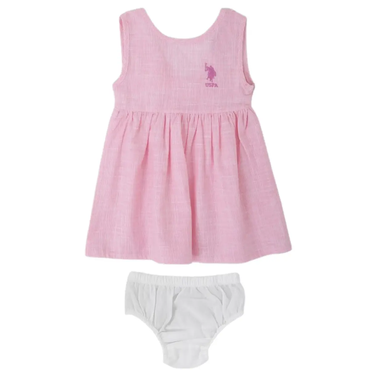 U.S. Polo Elbise Takım Pembe