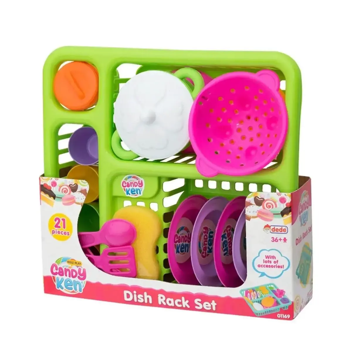 Dede Candy Bulaşık Set