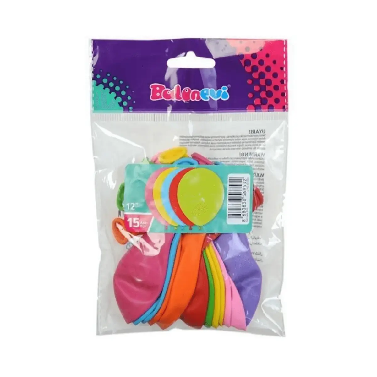 Balon Doğum Günü Baskılı Balon 9lu
