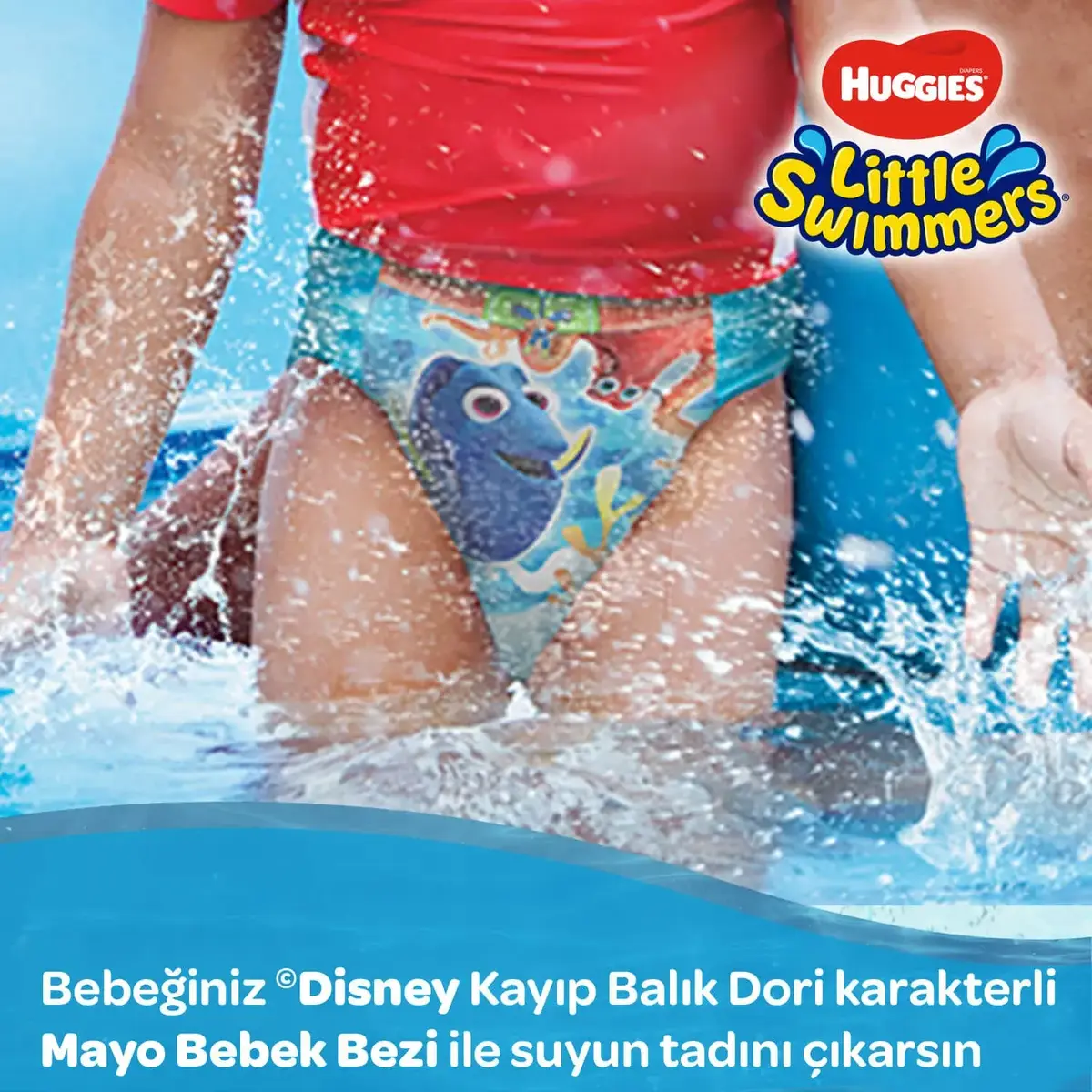 Huggies Little Swimmers Mayo Bebek Bezi Large 12-18 Kg 