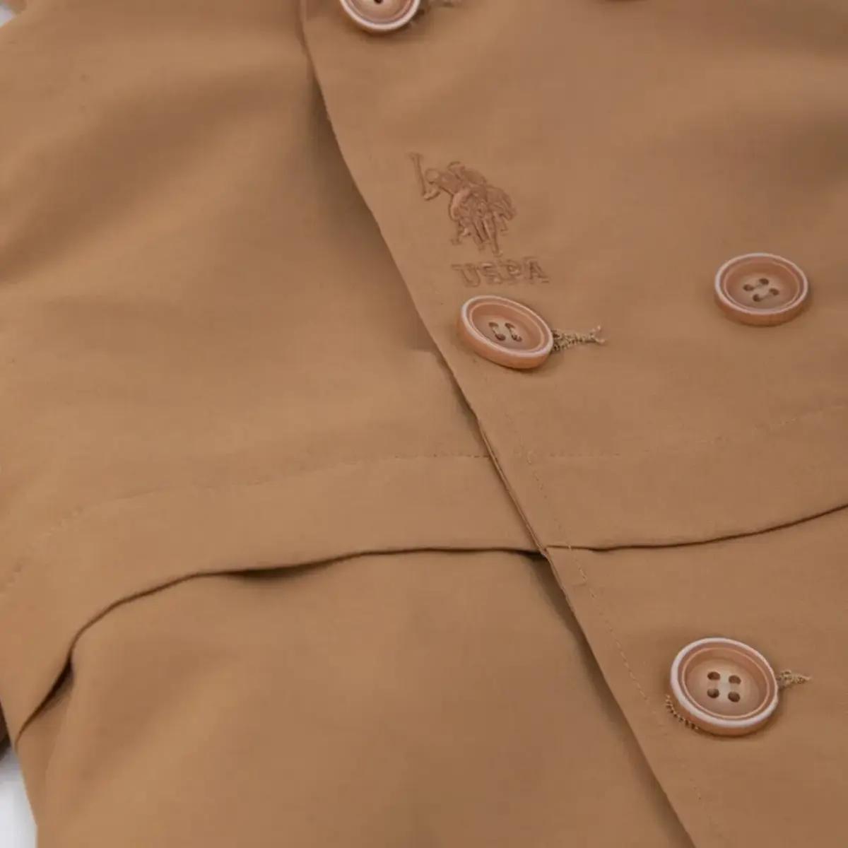 U.S. Polo Yağmurluk Camel