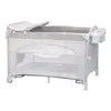 Kraft Calipso Bedside Anne Yanı Oyun Parkı 70x120 cm Light Grey