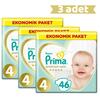Prima Premium Care Bebek Bezi 4 Beden Maxi 9-14 Kg 46li Ekonomik Paket x3