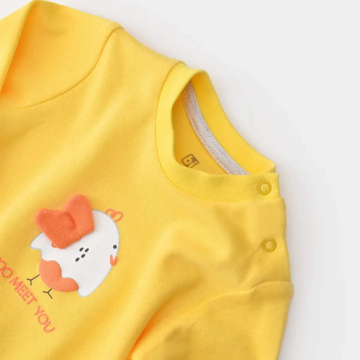 Bibaby 2li Takım Chick And Chick Sarı - Kar Melanj