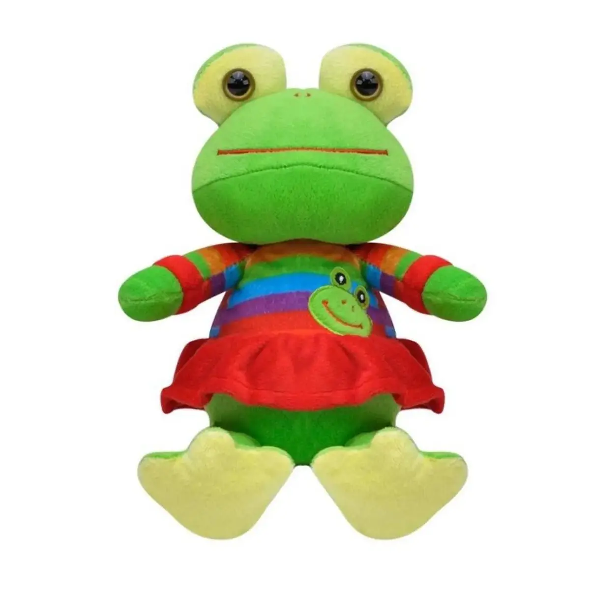 Selay Peluş Elbiseli 23 Cm Kurbağa Selay Peluş Elbiseli 23 Cm Kurbağa