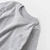 Bibaby Organik Sweatshirt Little Basic Gri Melanj