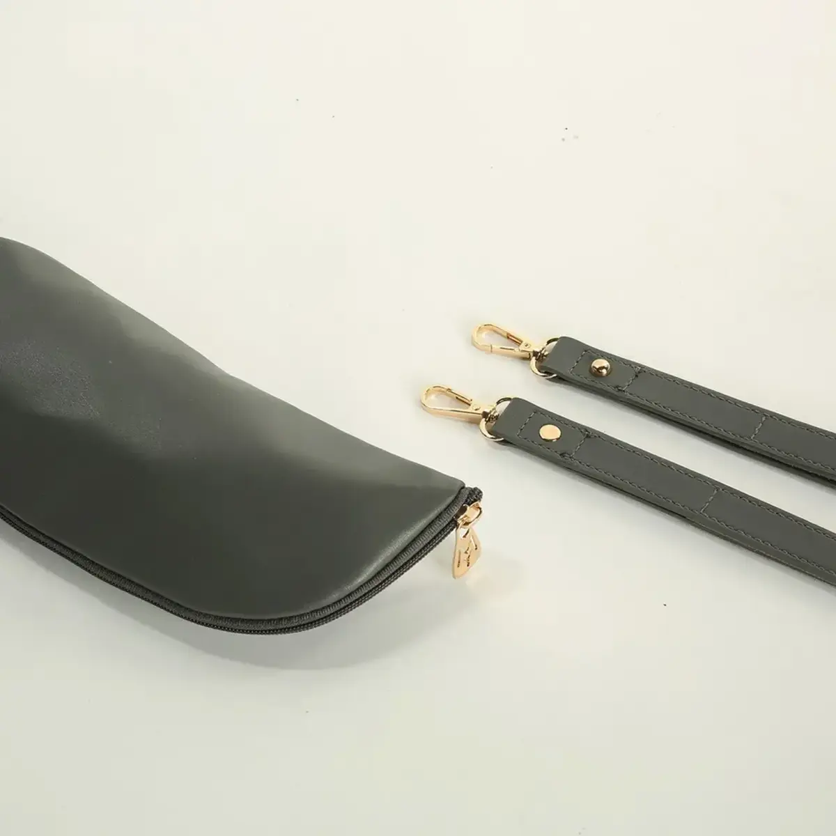 M&Y Collection Puff Deri Sırt Çantası Gri / Grey