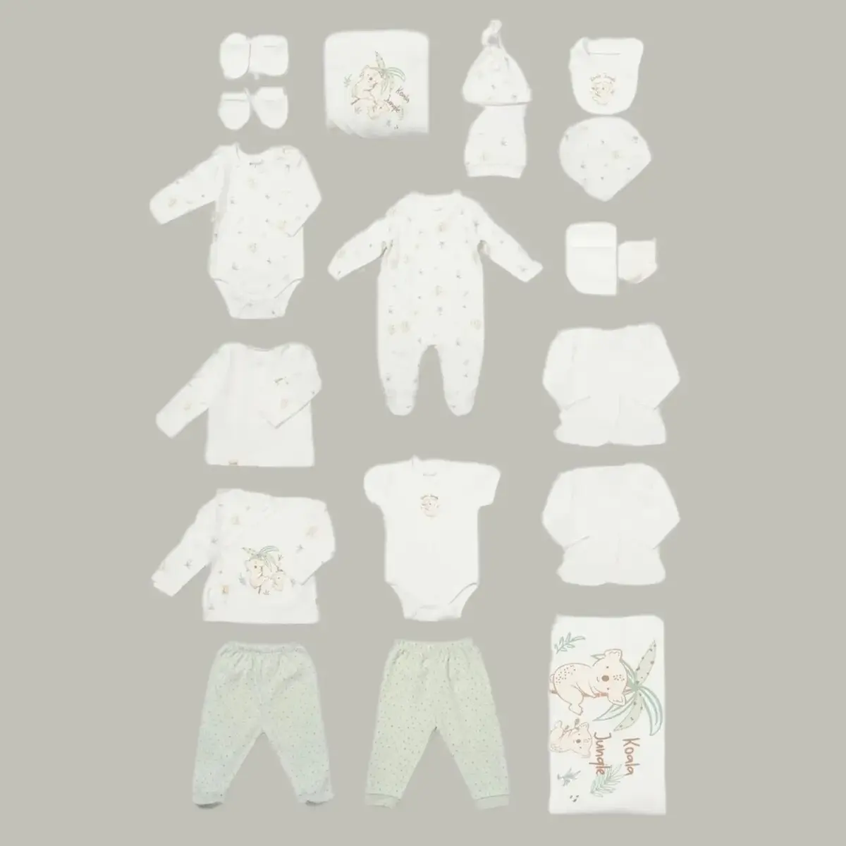 Bibaby Organik Hastane Çıkışı 20li Koala Jungle Mint Bibaby Organik Hastane Çıkışı 20li Koala Jungle Mint