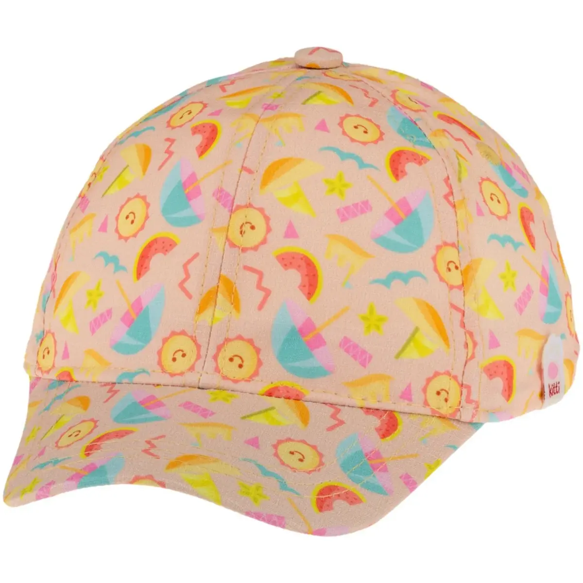 Kitti Şapka 1-3 Yaş Somon Kitti Şapka 1-3 Yaş Somon