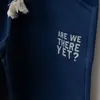 Winimo Eşofman Altı Are We There Yet Baskılı Lacivert