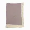 Bistyle Organik Müslin Battaniye Fistolu 80x90cm Antrasit