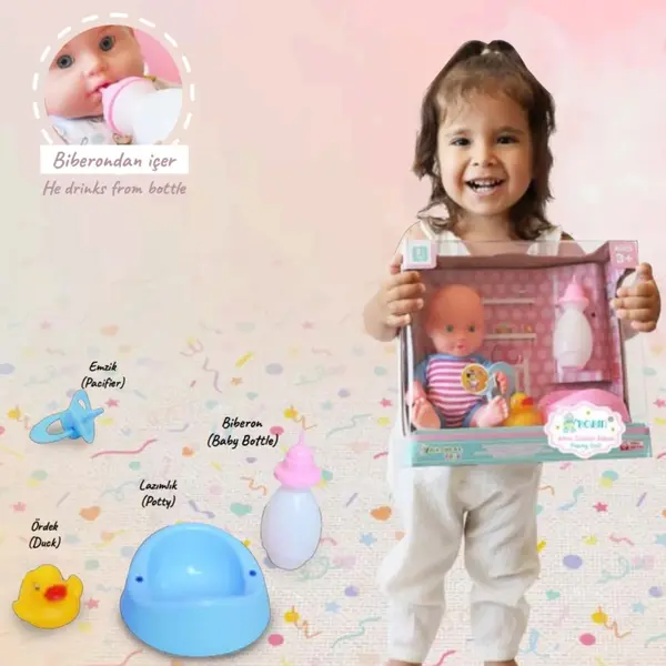 24 Cm Altını Islatan Erkek Bebek