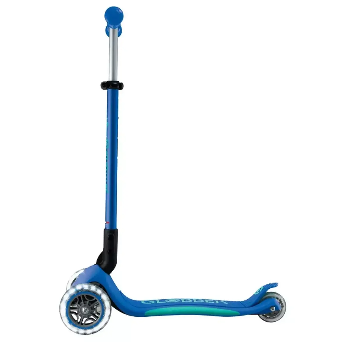 Globber Elite Deluxe Işıklı Scooter Lacivert