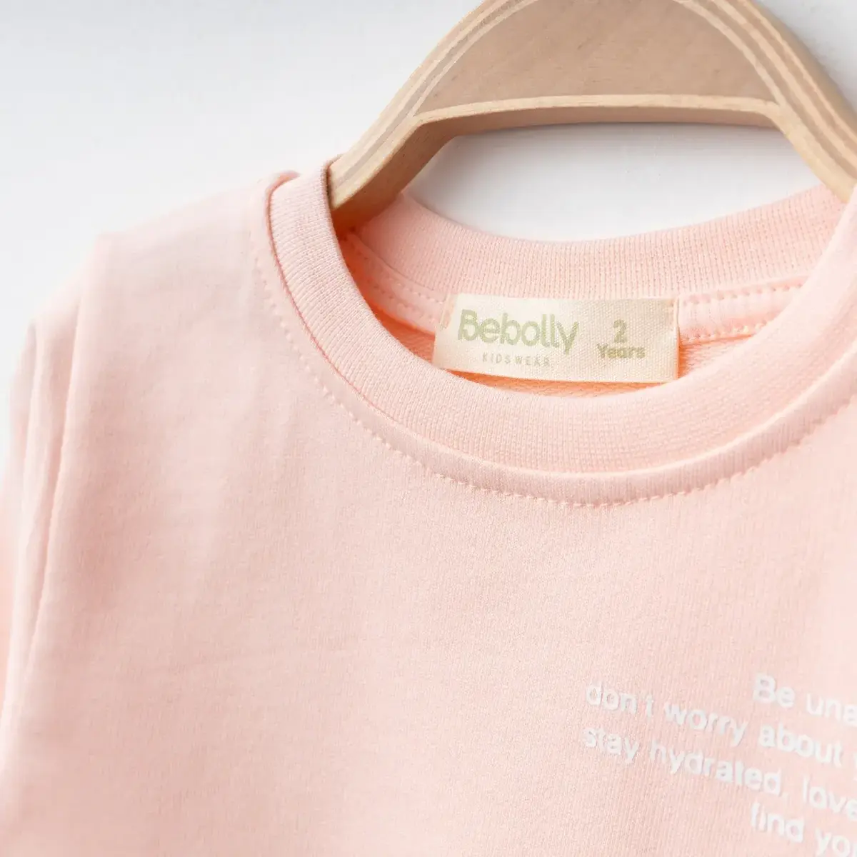 Bebolly 2li Takım Hello Baskılı Pudra