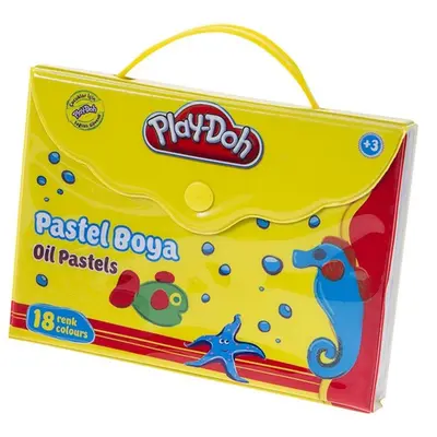 Play-Doh Pastel Boya Çantalı 18 Renk