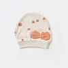 Bibaby Organik Şapka 2li Summer Fruit Light Cream Caramel