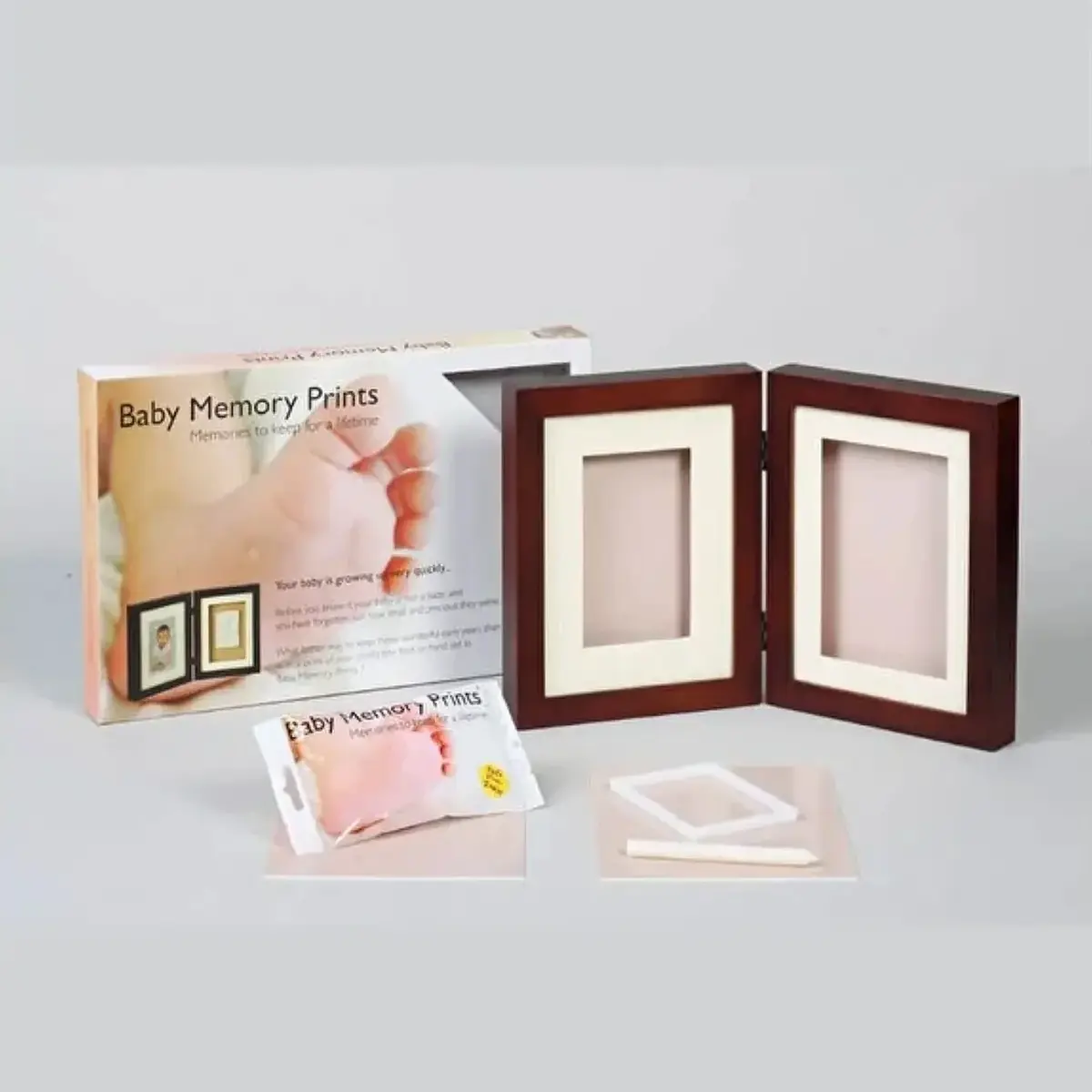 Baby Memory Prints Masa Çerçevesi Ceviz