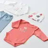 Bibaby Organik Zıbın Takımı Wild Flowers Prematüre Spring Blue