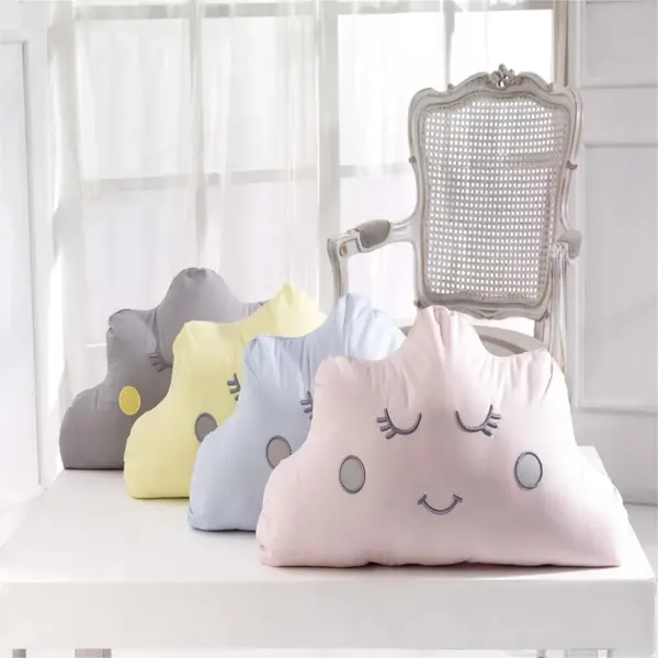 Momishop Bebek Dekoratif Yastık Bulut Sarı