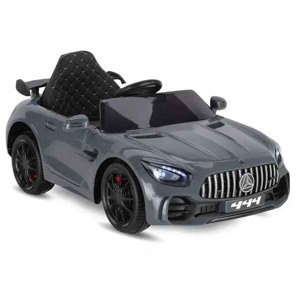 Babyhope 444 GTR Sport Akülü Araba Koyu Gri 12V