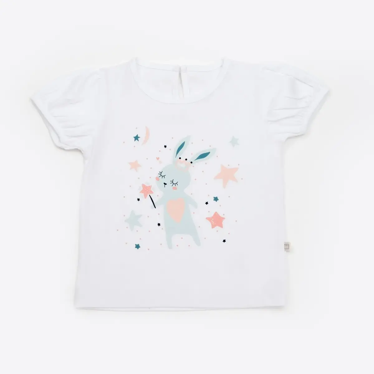 Bibaby 2li Takım Şortlu Cute Magic Bunny Pembe