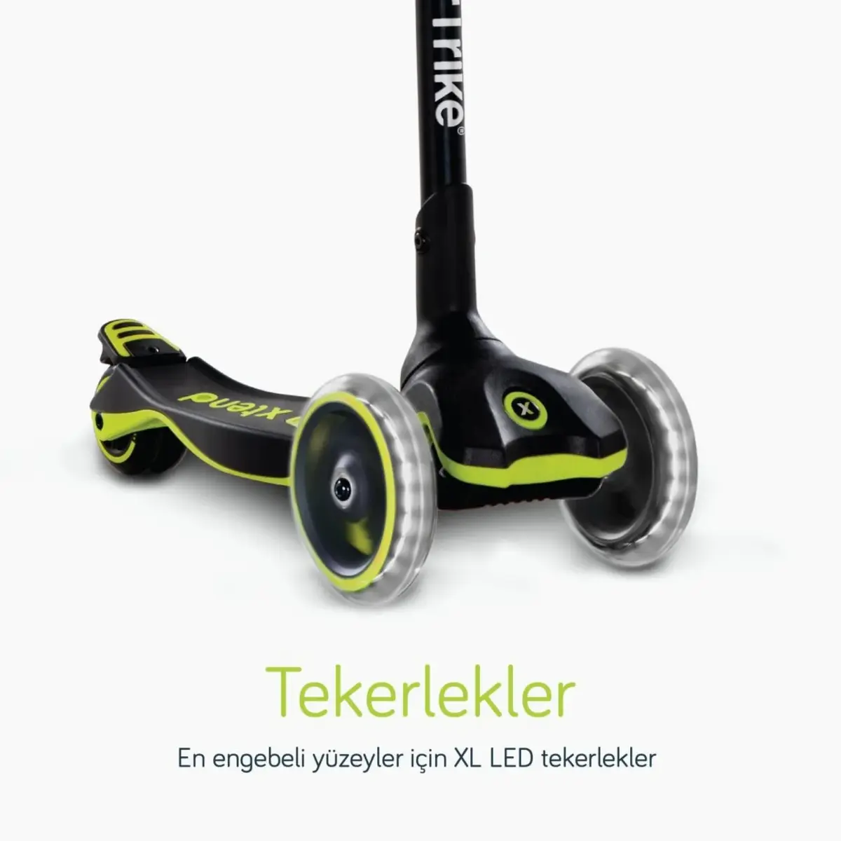 SmarTrike Xtend Büyüyebilen Ride On Scooter - Lime