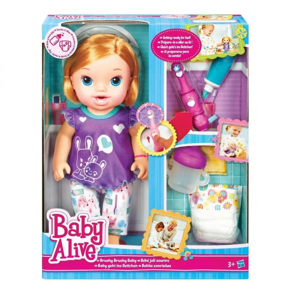 Baby Alive Diş Fırçalayan Bebeğim
