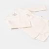 Bibaby Organik Body Kruvaze Eldivenli Soft Modal Ekru