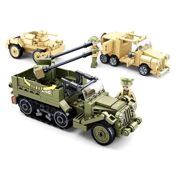Sluban Army Büyük Set 4in1 552 Parça