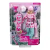 Barbie  Snowboard Sporcusu Bebek