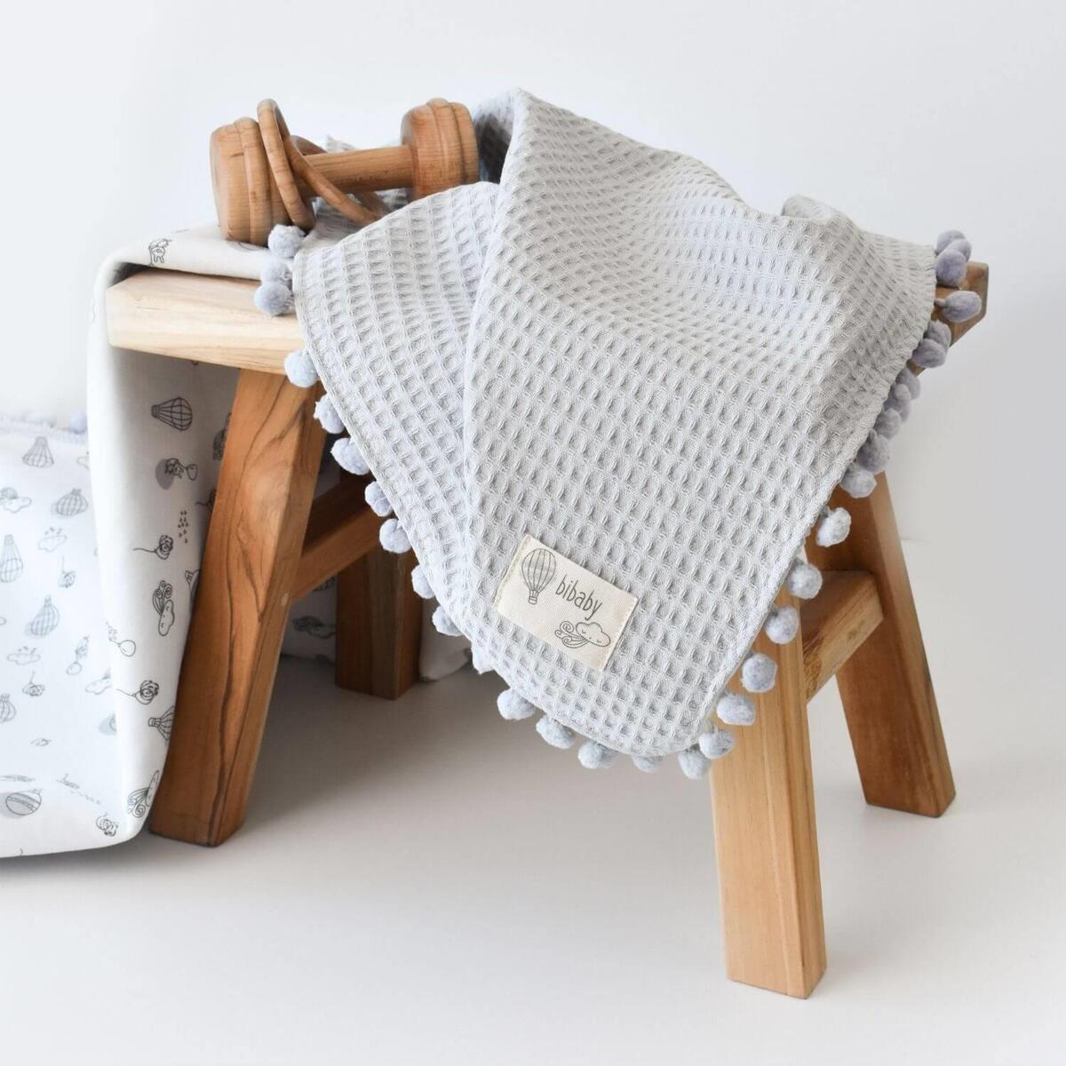 Bibaby Battaniye Pike Gri