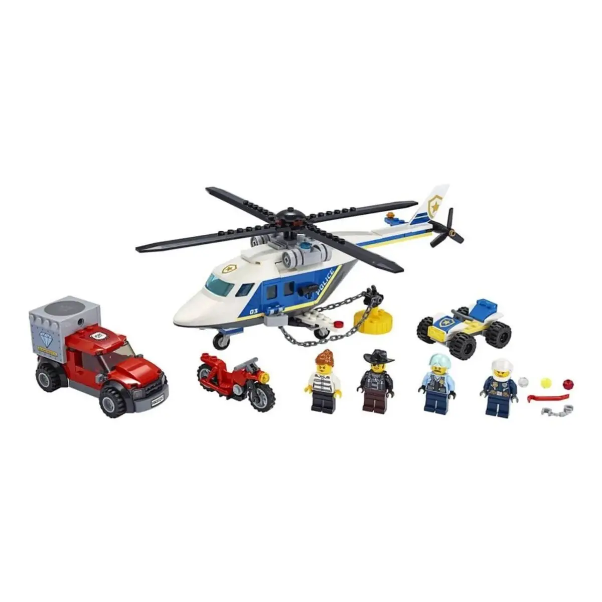 LEGO City Polis Helikopteri Takibi 60243