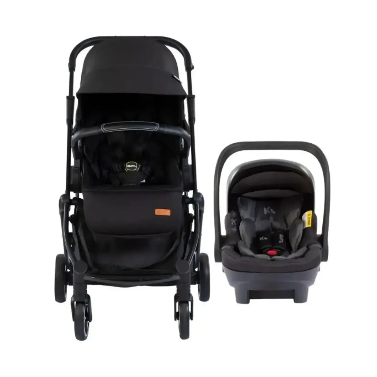 Kraft Viva I-Size Travel Sistem Bebek Arabası Black 1*1