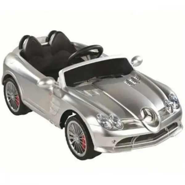 Shelby Mercedes CLK Uzaktan Kumandalı Akülü Araba Gümüş