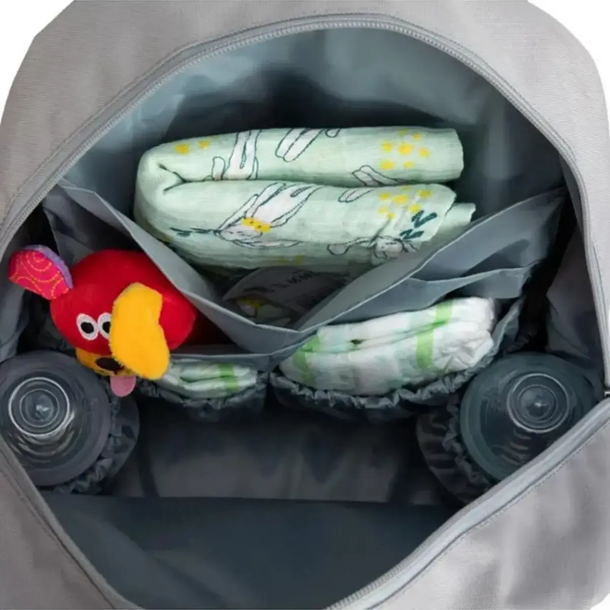 Kraft Luke Anne Bebek Bakım Çantası Açık Gri