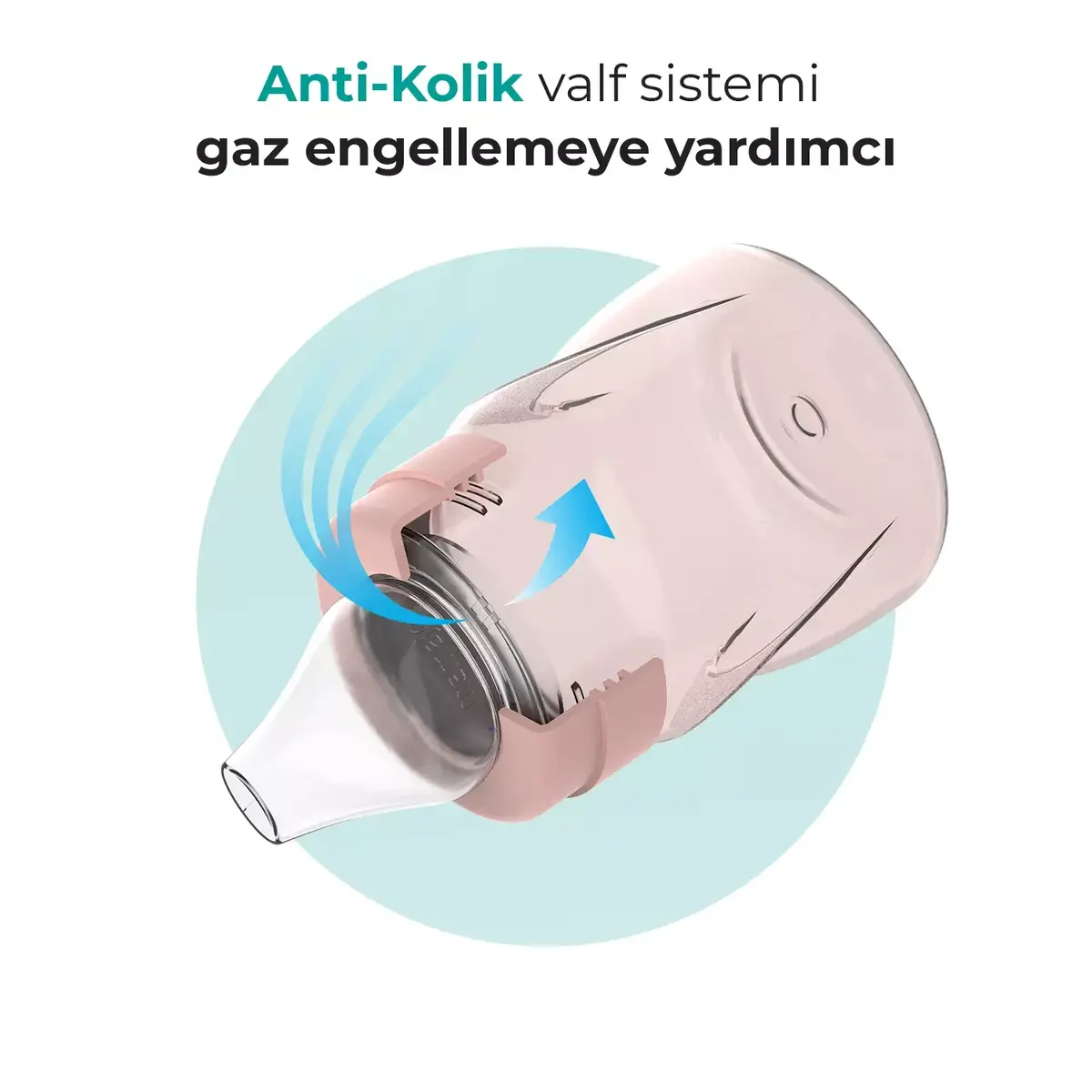 Mamajoo Kulplu Eğitici Bardak 160 ml Powder Pink