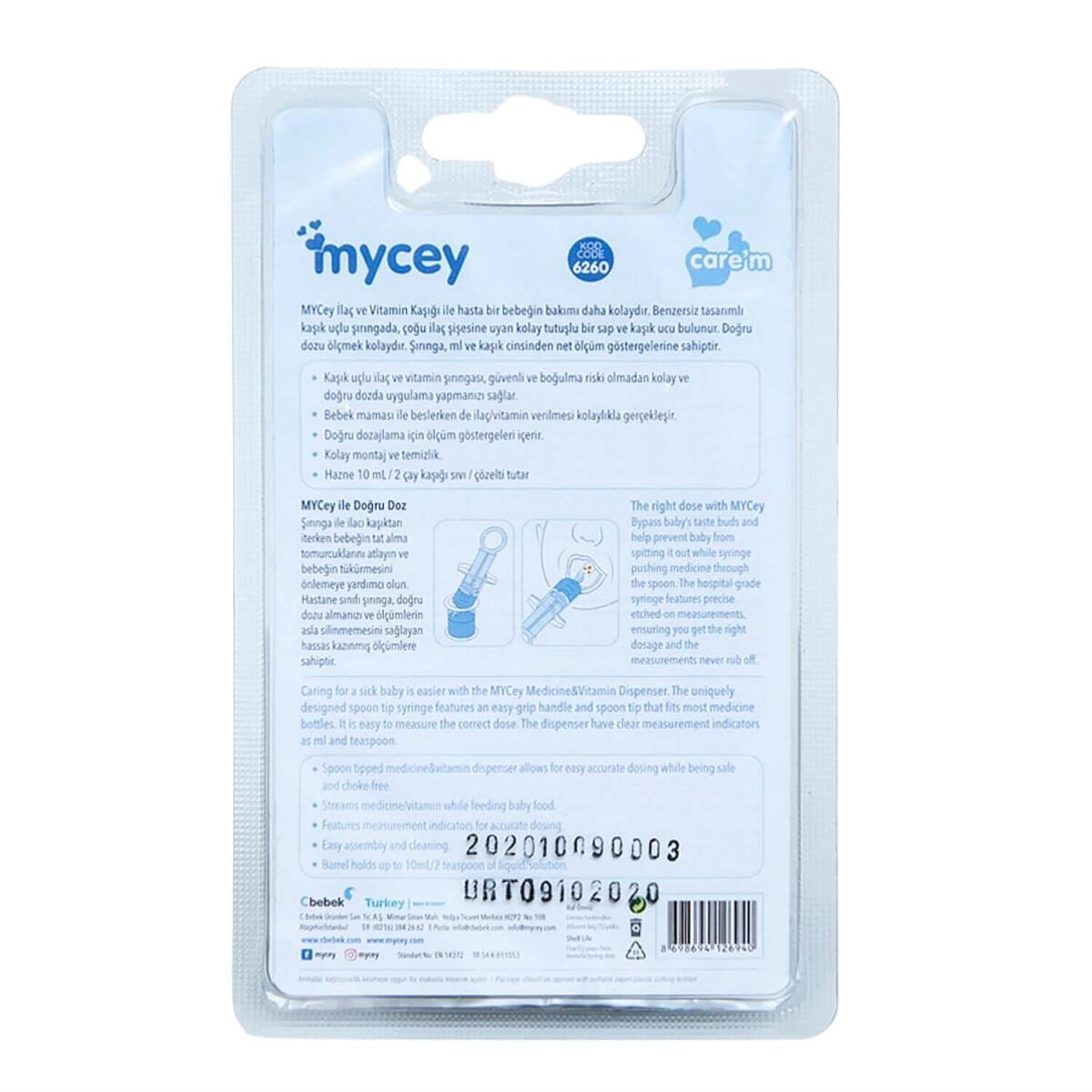Mycey İlaç ve Vitamin Kaşığı