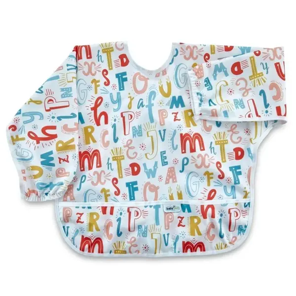 Babyjem Baskılı BLW Kollu Mama Önlüğü Balon Desenli