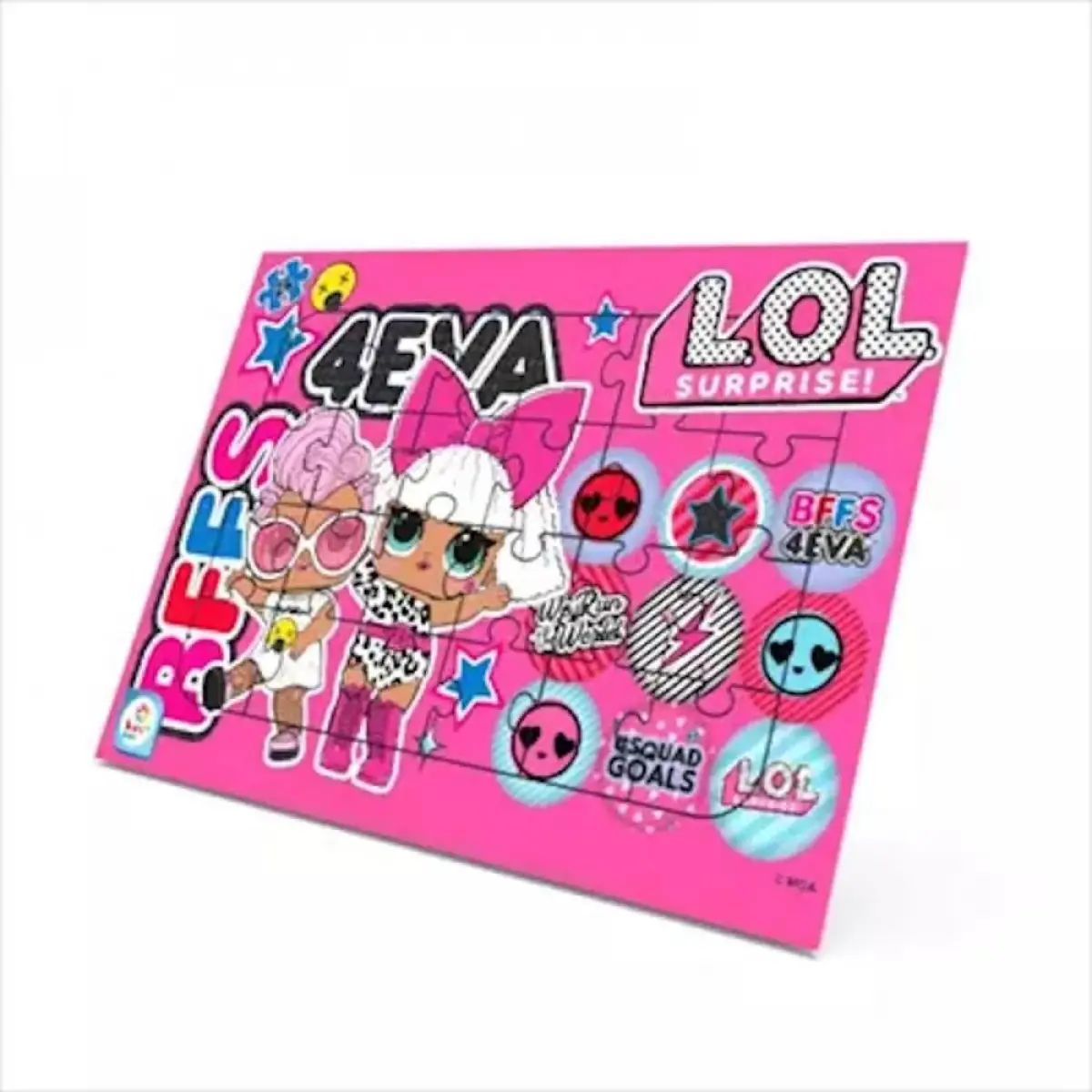 Laço Kids Lol Frame Puzzle 24 Parça
