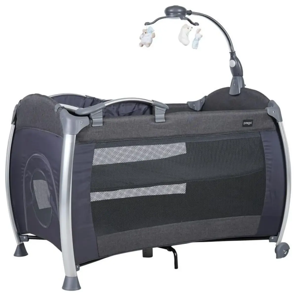 Prego 8060 Elegance Oyun Parkı 70x110 cm Gri Prego 8060 Elegance Oyun Parkı 70x110 cm Gri