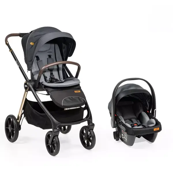 Baby2Go Grouse Travel Sistem Bebek Arabası Gri